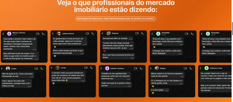 Avaliação de cliente