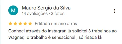 Avaliação de cliente
