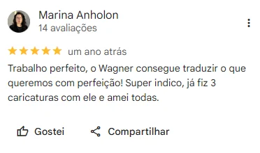 Avaliação de cliente
